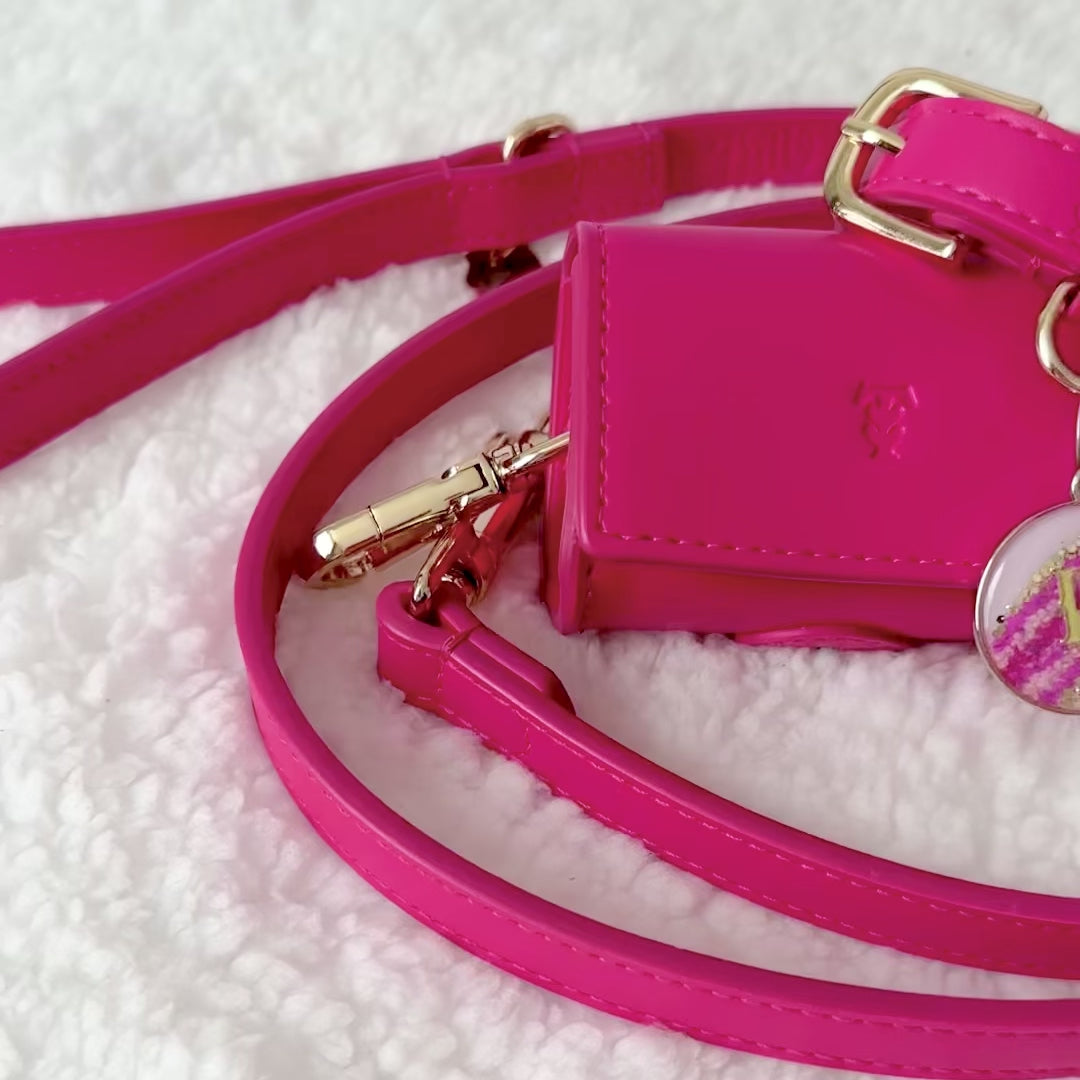 Raspberry Pink Dog Collar
