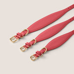 Tails & Bloom rose premium vegan leather adjustable sighthound dog collar - stylish & comfortable