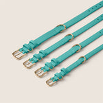 Tails & Bloom adjustable dog collar in capri vegan leather for small dogs & cockapoo