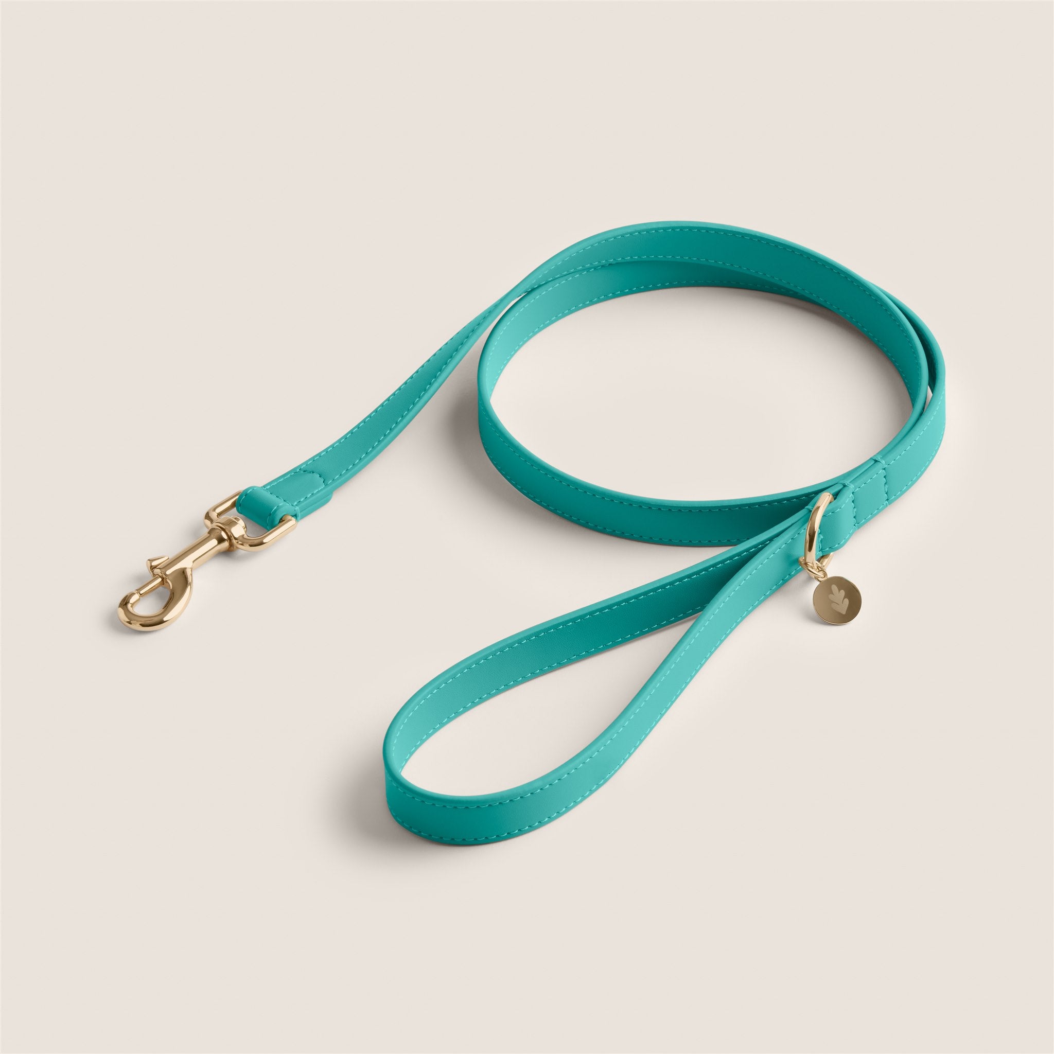 Tails & Bloom dog lead in capri - premium vegan leather